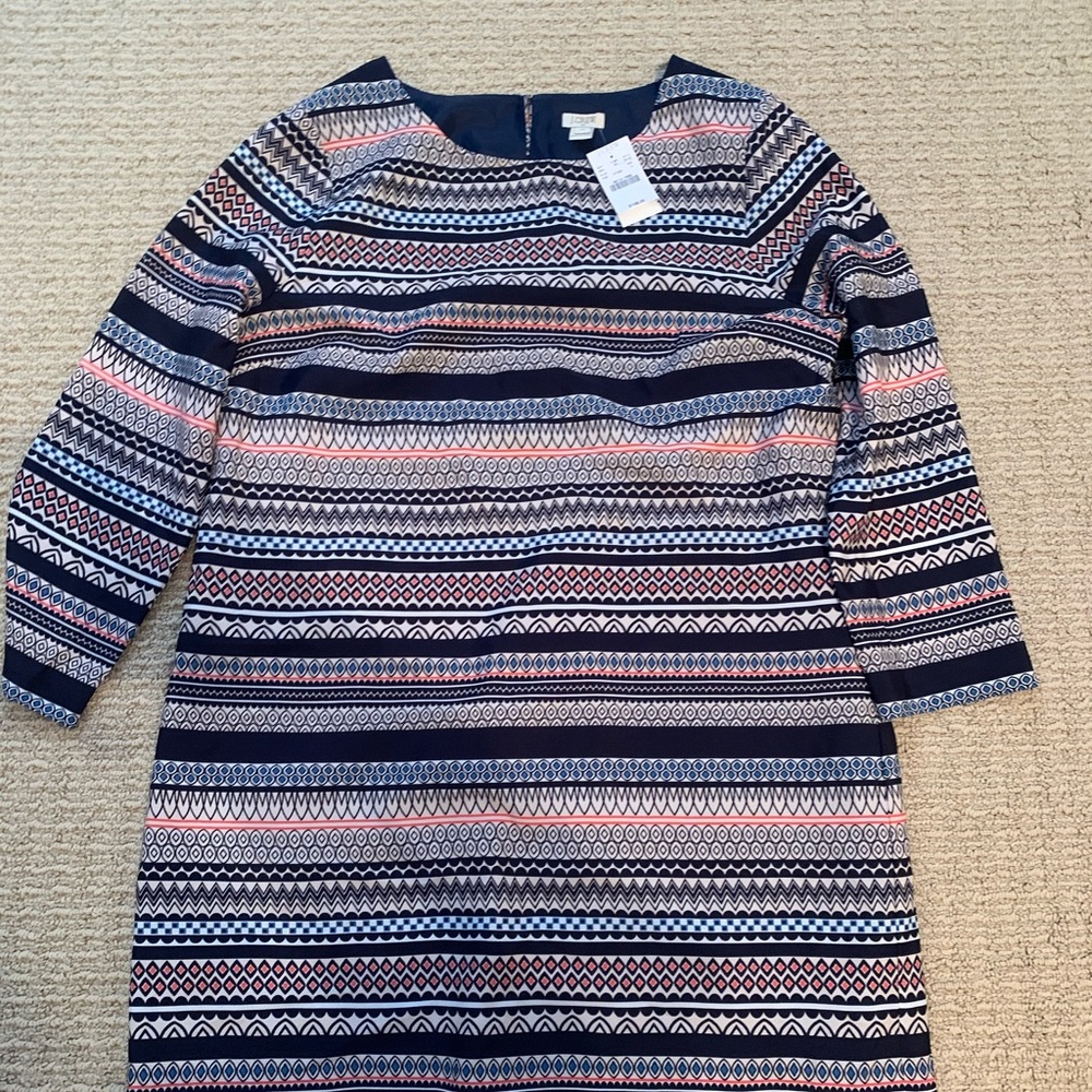 Jcrew long sleeve dress NWT